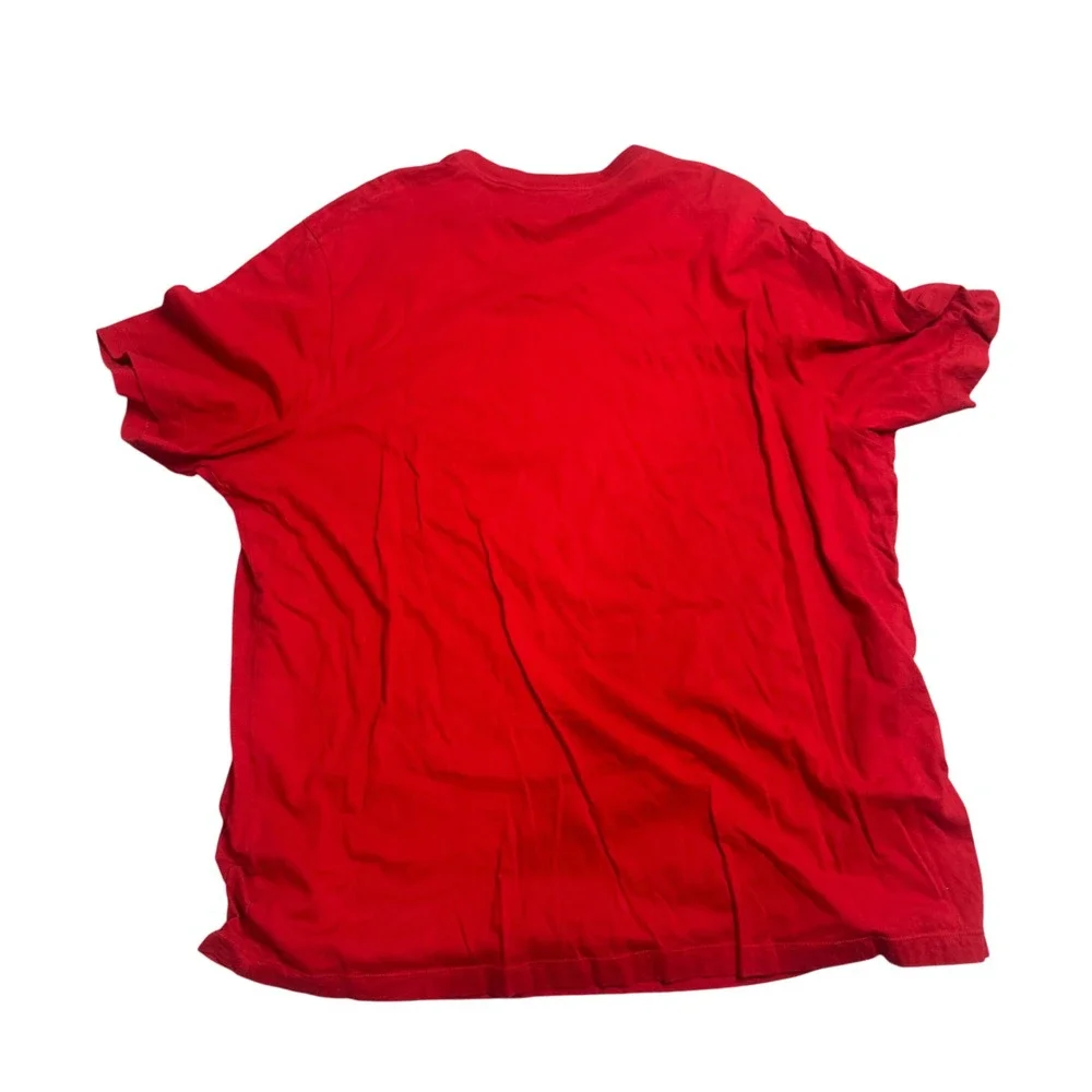 Nike The Nike Tee Red‎ Graphic Print Just Do It T-Shirt Mens XXL